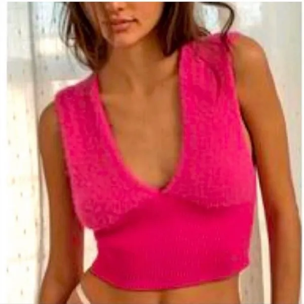 NEW free people she cute crop top - Image 8