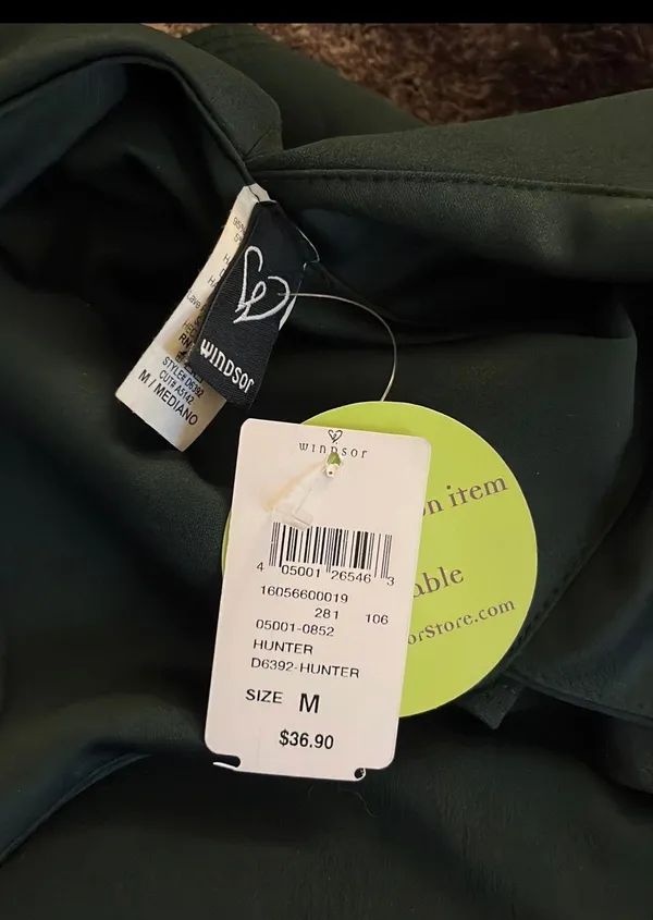 Windsor Green  Midi Dress - Image 5