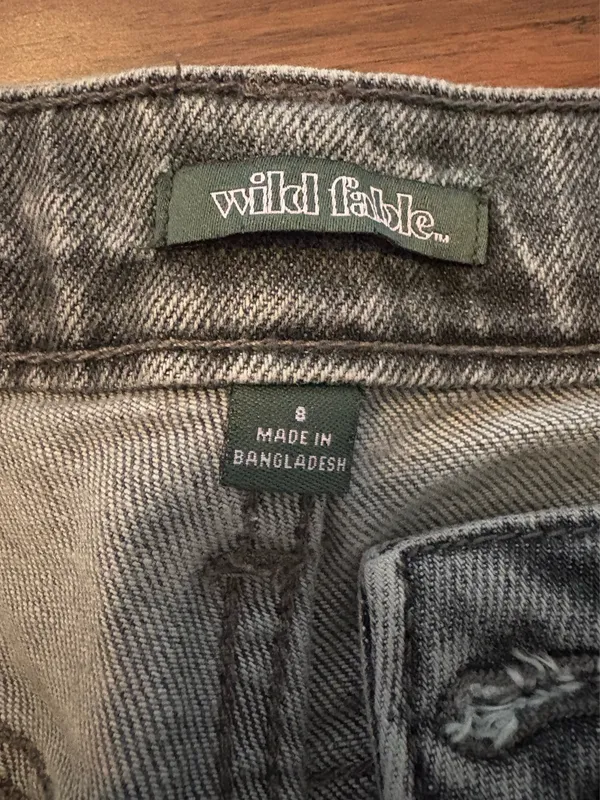 Wild Fable Grey distressed jeans - Image 3