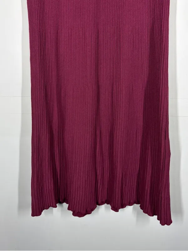Free People Shine Bright Ribbed Maxi Skirt Size Small - Image 8