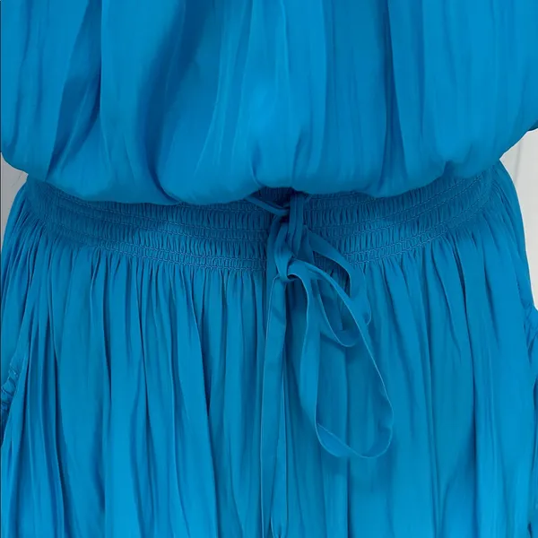 Ramy Brook Ziggy Halter Dress in Lagoon - Image 7