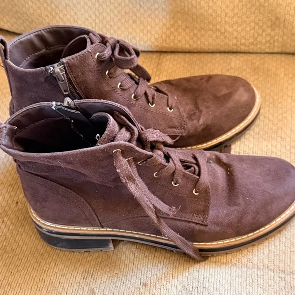 Kensie Brown Boots as is - Image 2