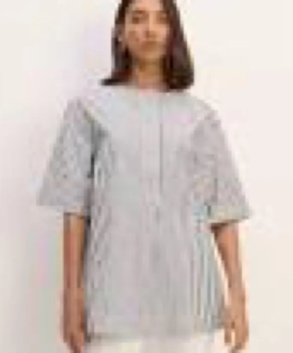 - Everlane Striped Supima Cotton Tunic Sz XS NWT - Image 3