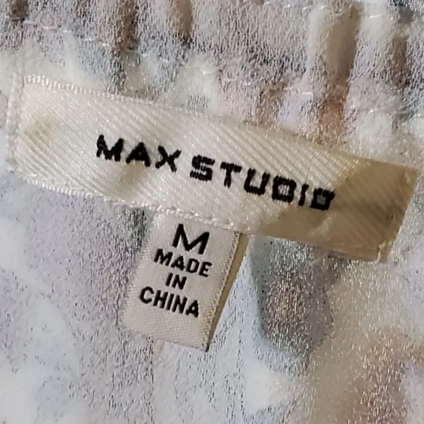 Max Studio - Medium - Floral Sleeveless Top - Multicolor With Tie Front - Image 5