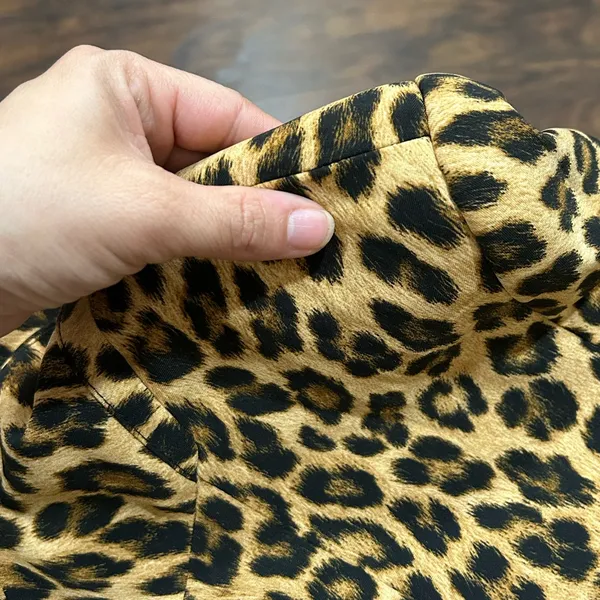 Women’s‎ Zara leopard print blazer small - Image 6