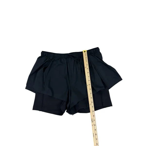 Lululemon Mesh Outer Short High Rise 2" Running Shorts Black Size L NWT - Image 7