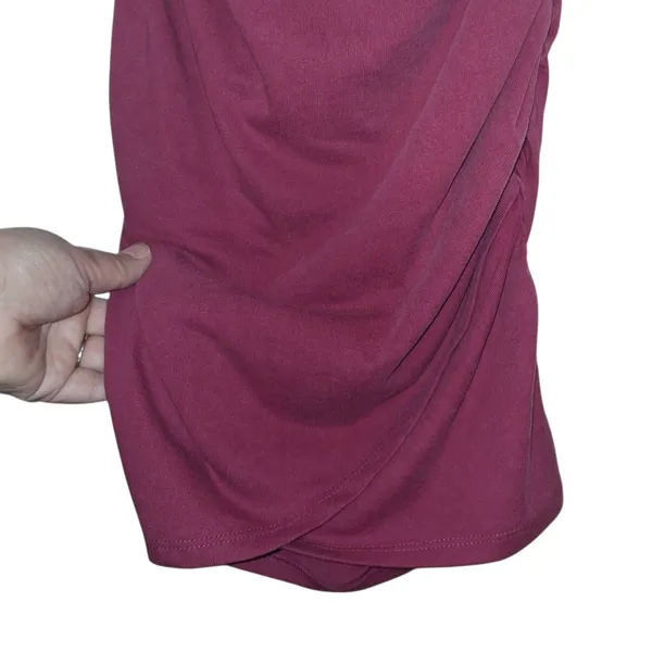L*SPACE Wildwood Mini Tank Dress Size Small In Cabernet NEW NWT #3 - Image 9