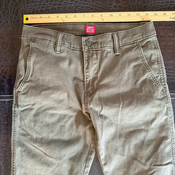 Levi's XX Chino Men's Standard Taper Pants Tag Size 29x30 - Image 2
