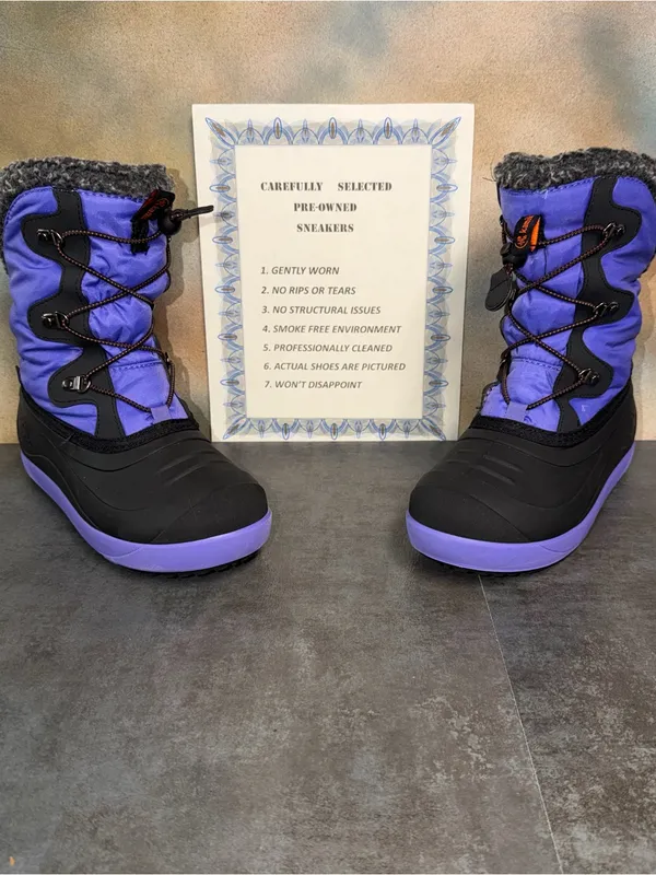 Kamik Women's Snow Boots Purple/Black Size 6 - Image 2