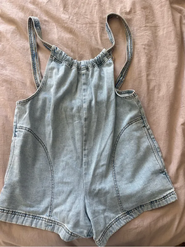 Aerie Denim Shortalls - Image 2