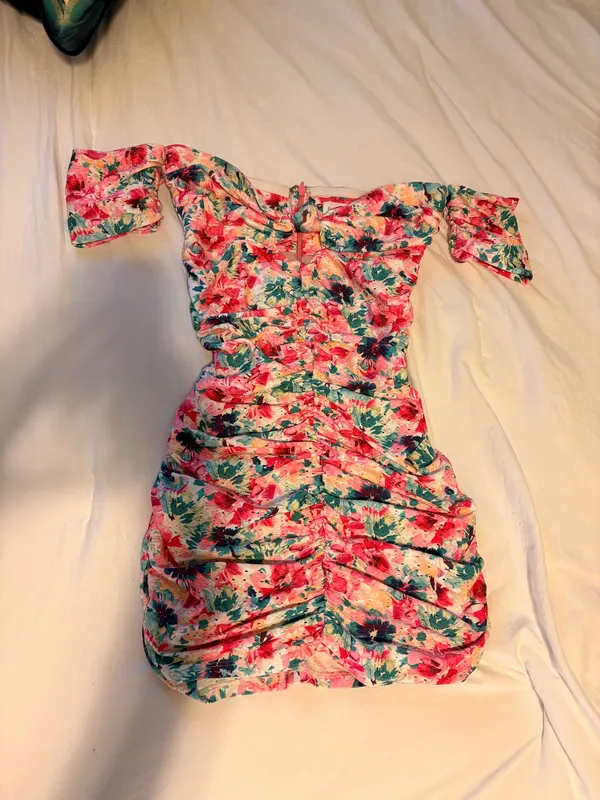 Revolve lovers and friends erica floral mini dress - Image 3