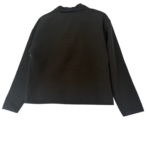Free Fly Gridback‎ Fleece Snap Pullover Womens XS Black WGBFSP-300-XS New - Image 3