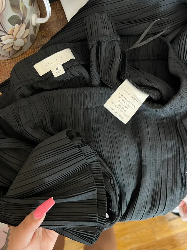 Boutique All:Row Pleated Dress Pants - Image 3