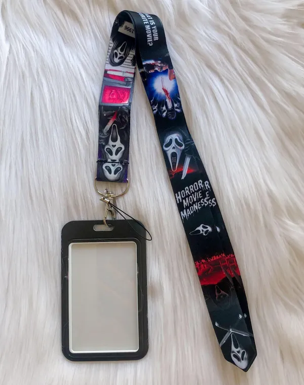 Scream horror movie lanyard with Id/ card holder - Image 3