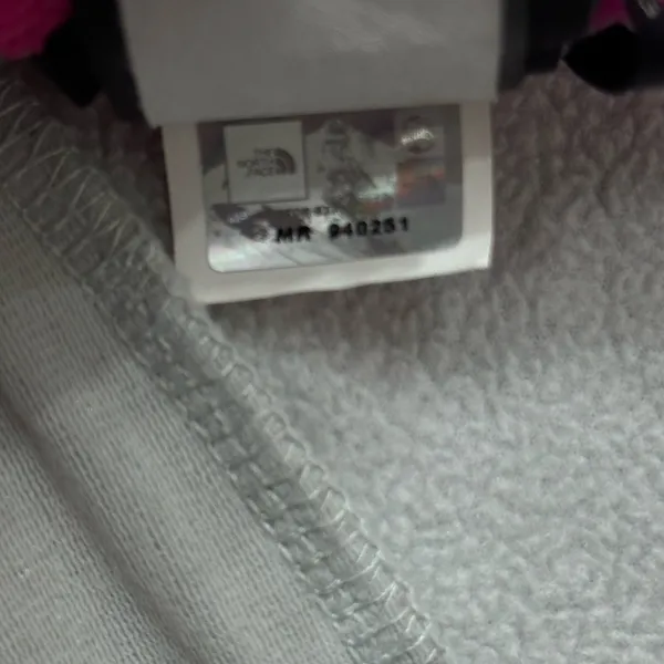 The North Face Jacket Womens Size‎ Small Pink Gray Fleece Full Zip Pockets - Image 12