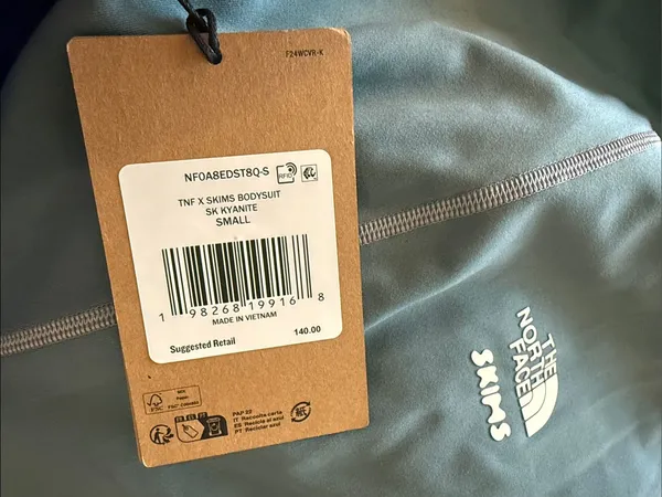 SKIMS X THE NORTH FACE (G16) NWT Bodysuit - KYANITE (Size Small) - Image 6