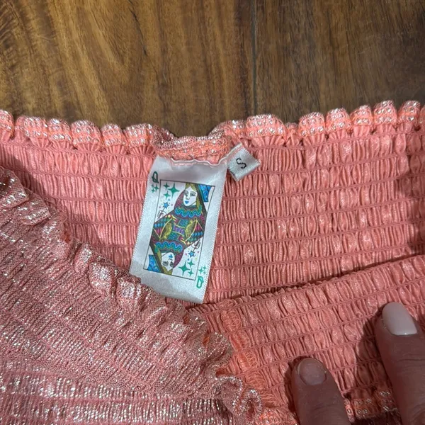 Shimmering Pink Women's Shorts - Image 2