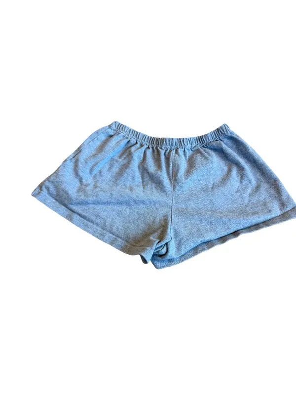 Brandy Melville Blue Lounge Shorts Comfy Casual Stretch Comfortable One Size - Image 7