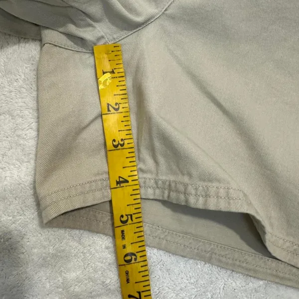 American Eagle Outfitters Womens Tan Brown Shorts Small Y2K Cargo Gorpcorp - Image 6