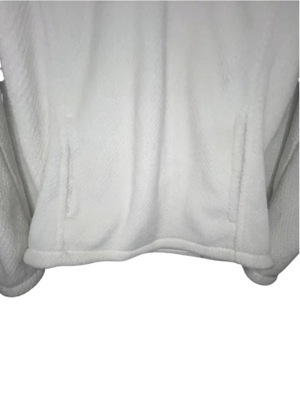 Patagonia Cream Teddy Sherpa Snap-T Pullover Fleece With Kangaroo Pocket - Image 4