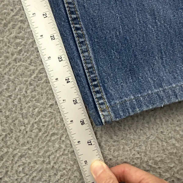 Vintage 90s Levi's 550 Relaxed Fit Tapered Leg Jeans Made In USA Women 14 x 26.5 - Image 10