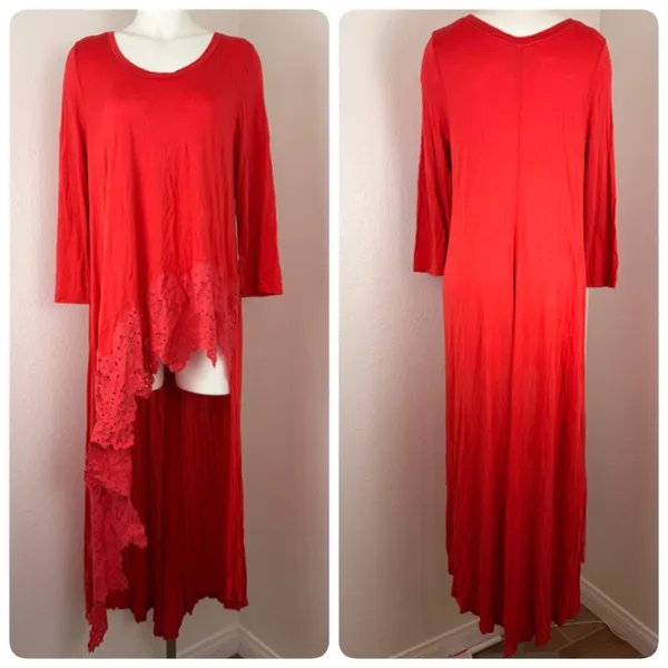 Free People Meadowlands coral maxi top - Image 2