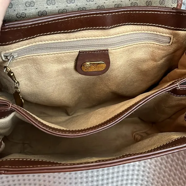 Gucci Monogram Crossbody - Image 7