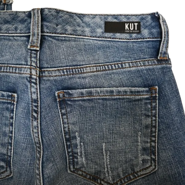 Kut from the Kloth Womens 0 High Rise Catherine Fab Ab Boyfriend Jeans NEW - Image 7