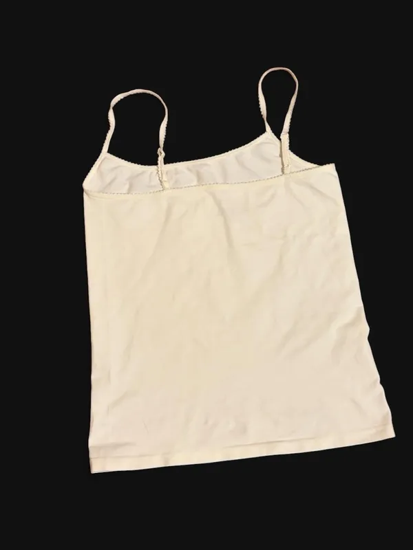 Loft Women's Cream Camisole Tank Top - Image 2