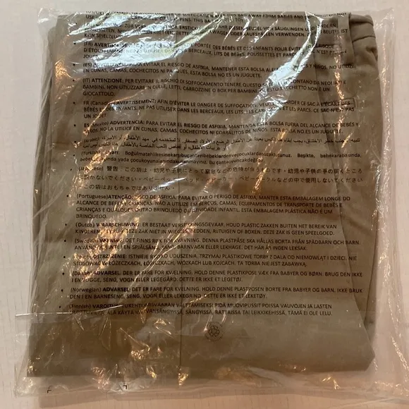 Khaki men’s pants size 31W 29L new in package, flat front - Image 4