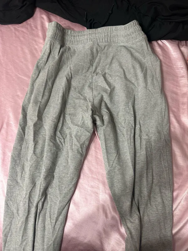 PINK grey joggers Gray Size L - Image 2