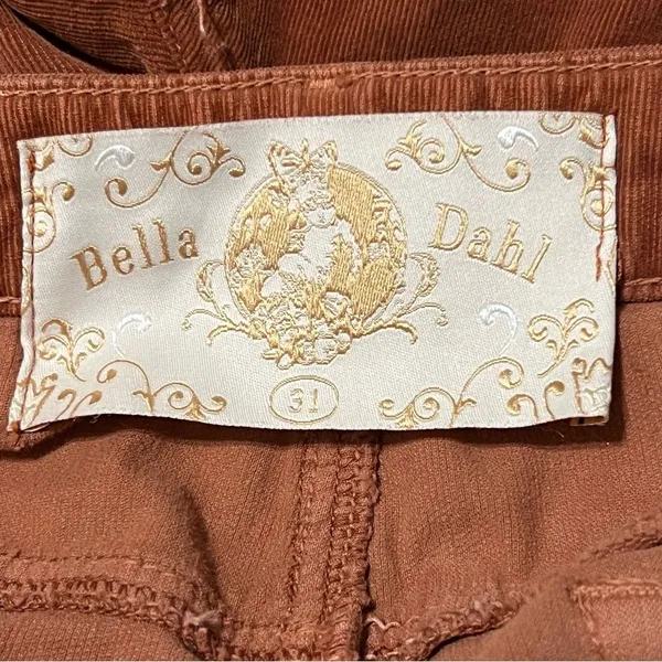 Bella Dahl Anthropologie Womens Corduroy Pants Sz 31 Fall Academia Casual Fall - Image 9