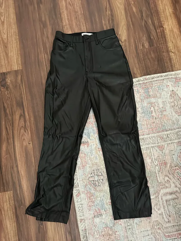 Abercrombie Leather Pants - Image 4