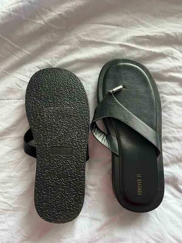 Platform Sandals Forever 21 Black - Image 2