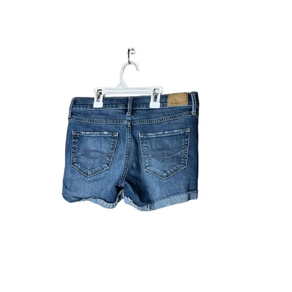 Abercrombie & Fitch Low Rise Jean Shorts‎ Size 00 - Image 4