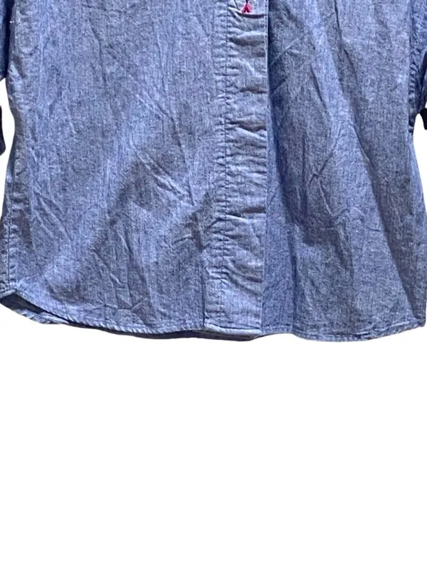 Roper Embroidered Western Shirt Blue Size M Rodeo Southwestern Vintage Cowgirl - Image 7
