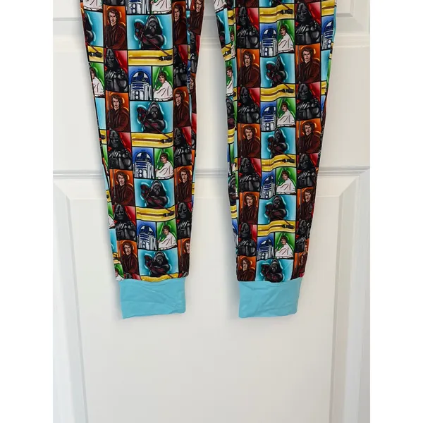 Feral and Free Bamboo Star Wars Characters Pajama Jogger Pants Size S - Image 3