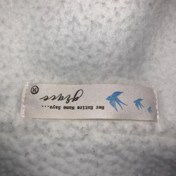 Her Entire Name Says Grace fleece sherpa jacket size M - Image 8