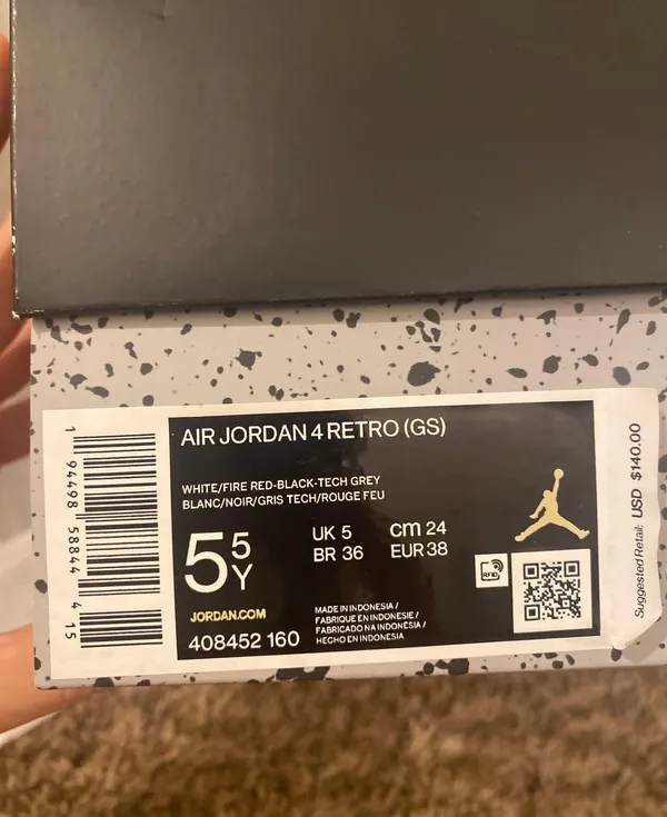 Air Jordan Nike Jordan Retro 4 - Image 6
