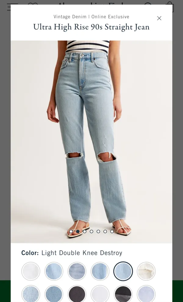 Abercrombie jeans size 12S - Image 3