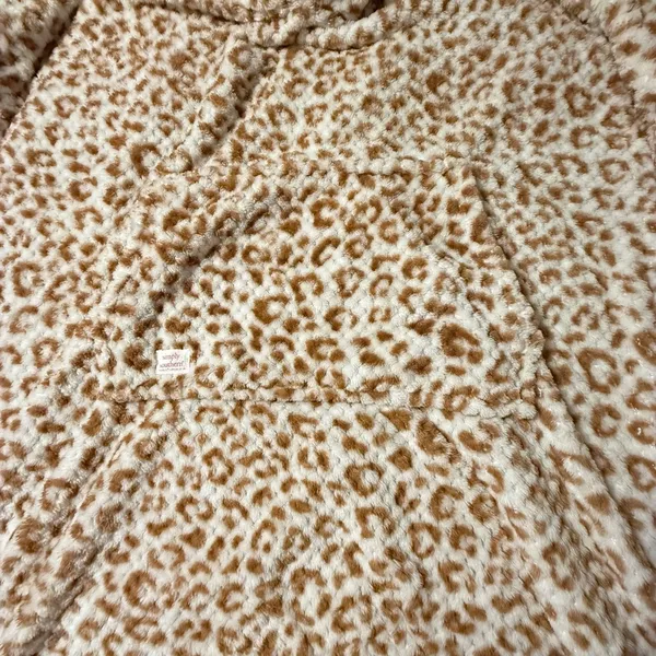 Simply Southern Leopard Print Fleece Hoodie - Image 4