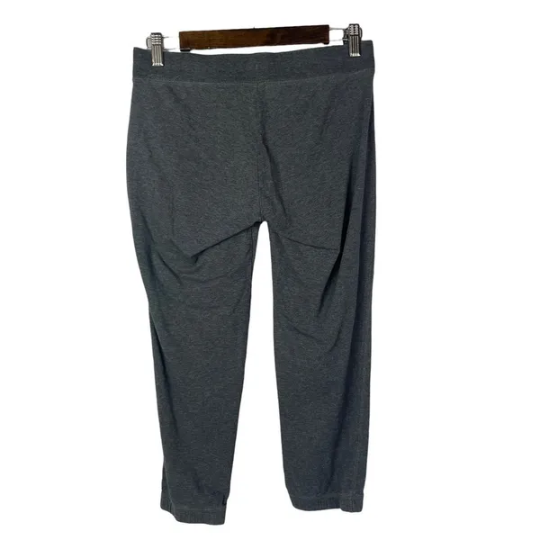 Nike Dark Gray Cropped Athletic Joggers S‎ - Image 2