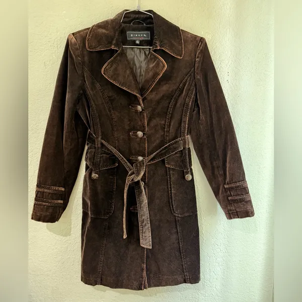 Vintage giacca brand women’s coat bohemian , western chic size small - Image 5