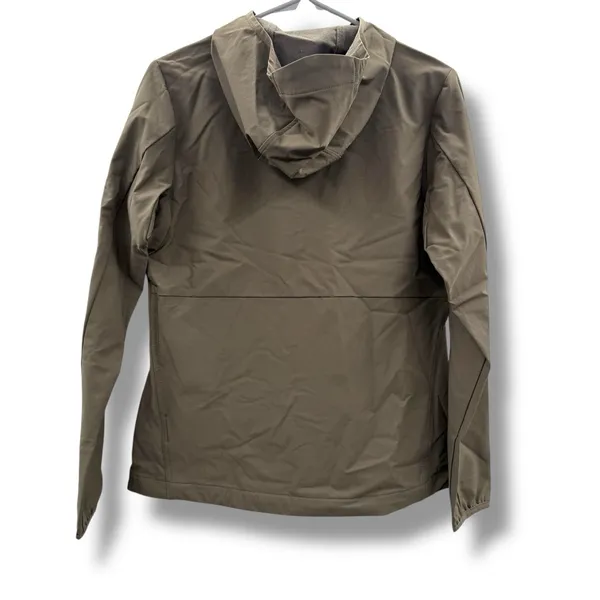 Prana Halle AT Long‎ Sleeve Full Zip Hooded Jacket in Slate Green Sz S NEW - Image 4