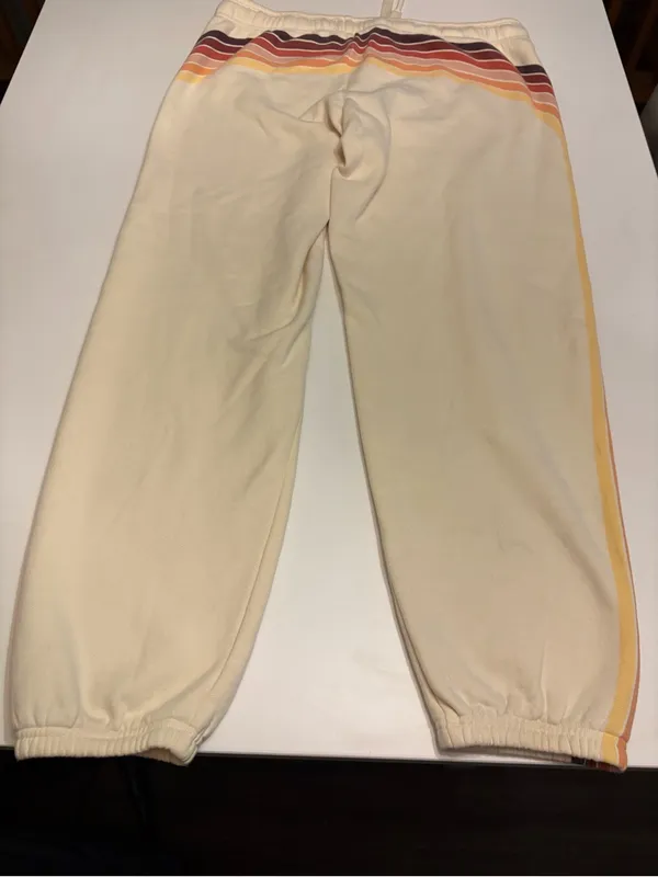Marine Layer cloud 9 fleece sweatpants antique white size medium - Image 10