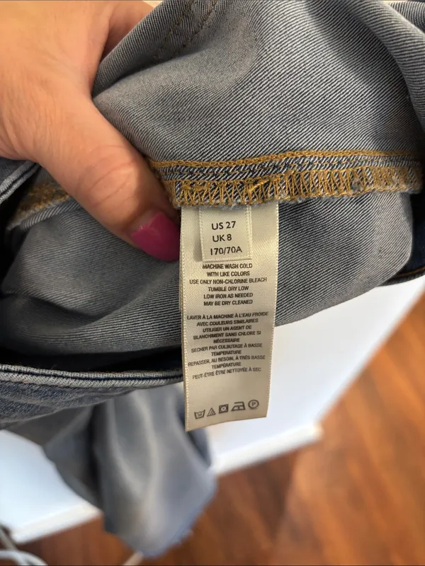 FREE PEOPLE We The Free Just Float on Flare Bell Bottoms Jeans - Image 6
