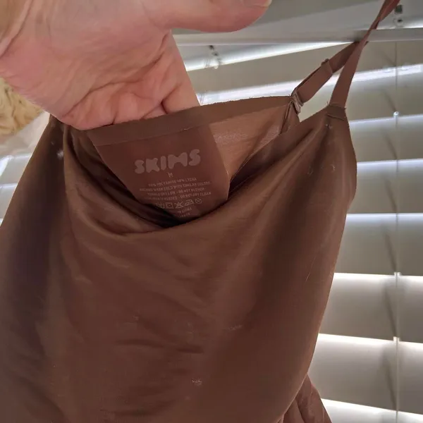Skims Women's Brown Bodysuit medium - Image 3
