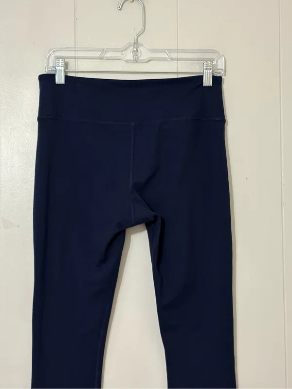 Splits59 Raquel High Waist Flared Leggings Indigo Navy Size M - Image 8