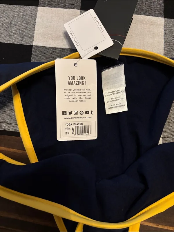Banana Moon sports yoga player medium bottoms swim new - Image 2