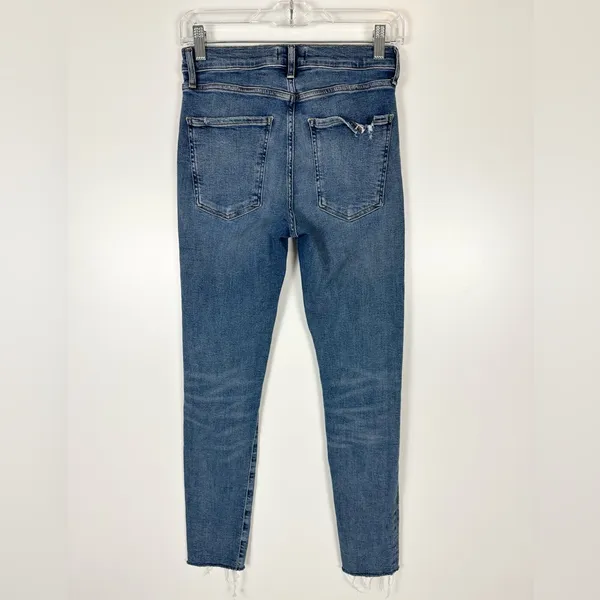 Agolde Sophie High-Rise Distressed Skinny Jeans - Image 7